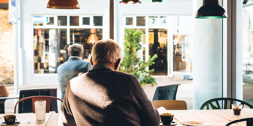 elderly man on Australia aged parent visa