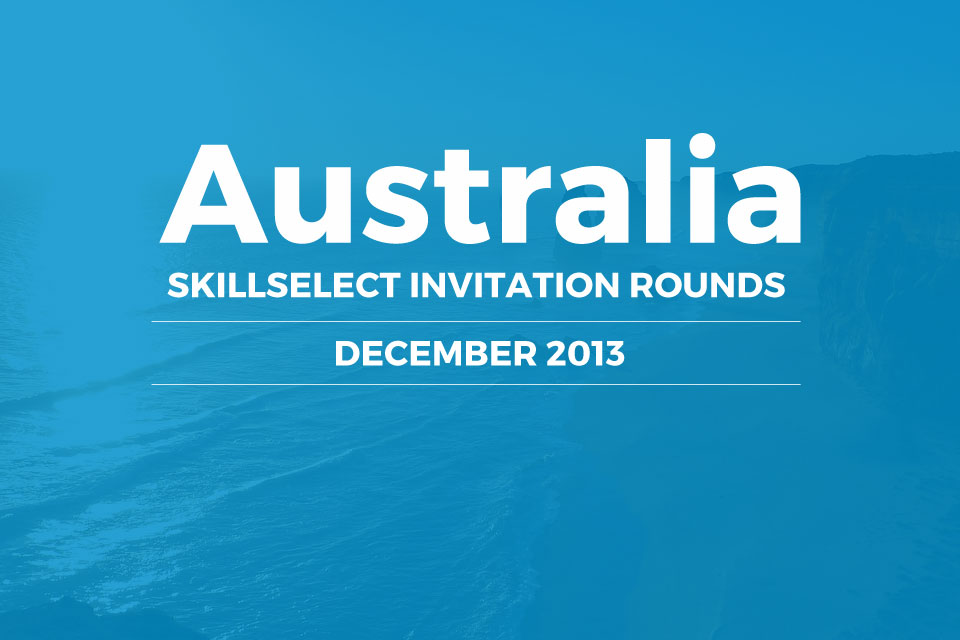 SkillSelect December 2012 Invitation Rounds